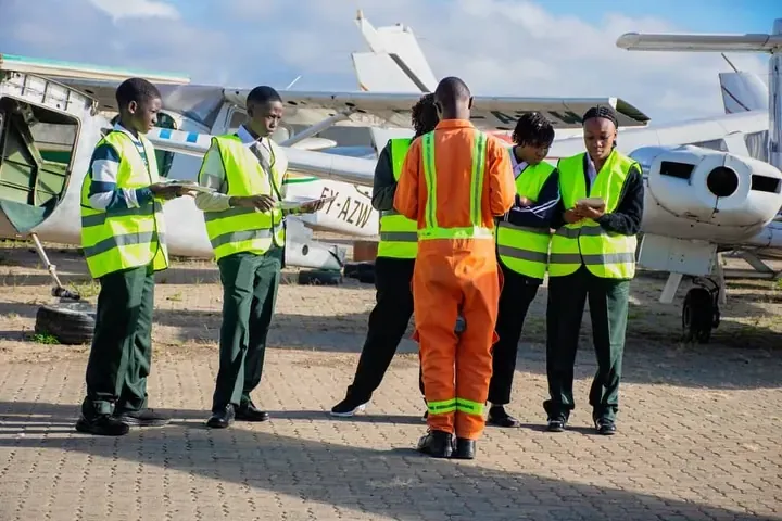 Equipment review with KSOF instructors
